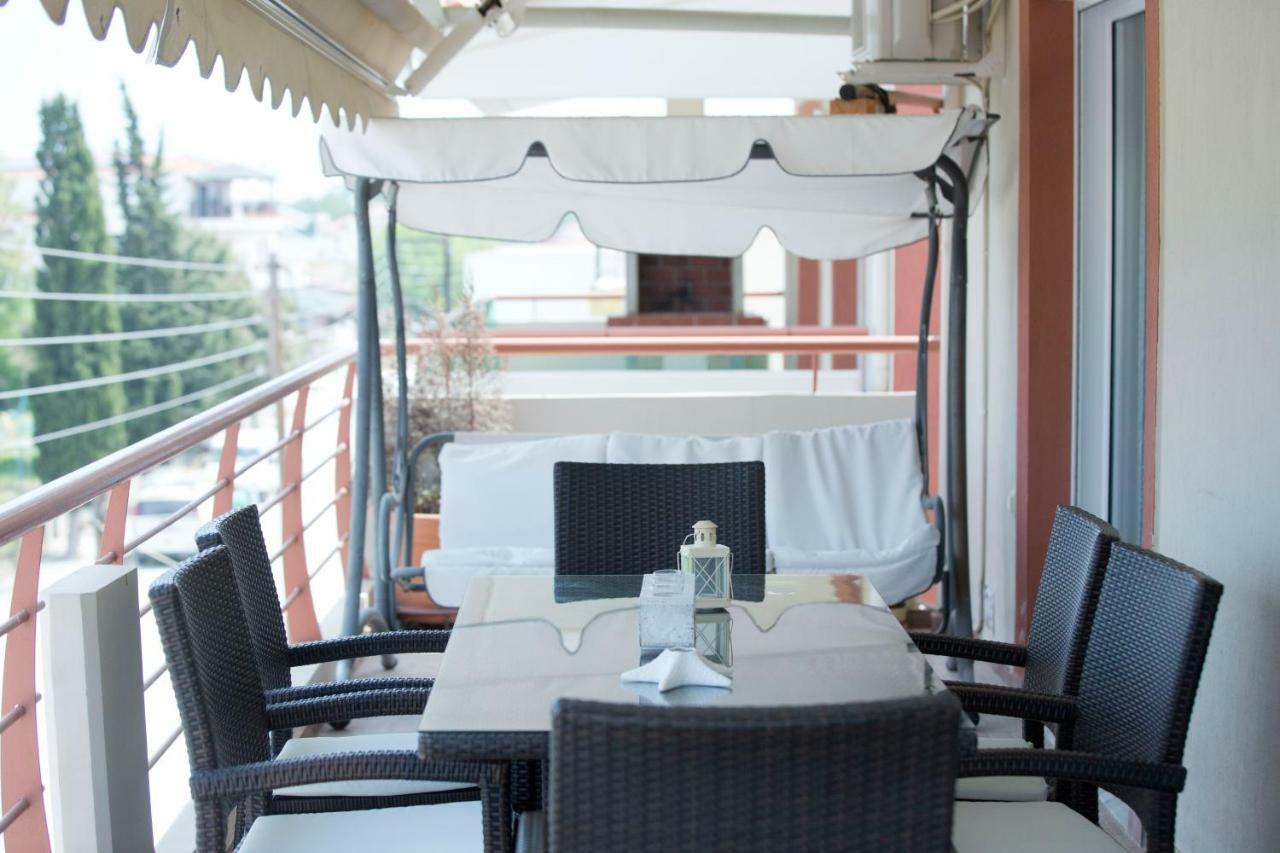Elena Luxury Apartment Keramoti  Luaran gambar