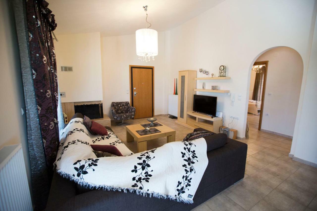 Elena Luxury Apartment Keramoti  Luaran gambar