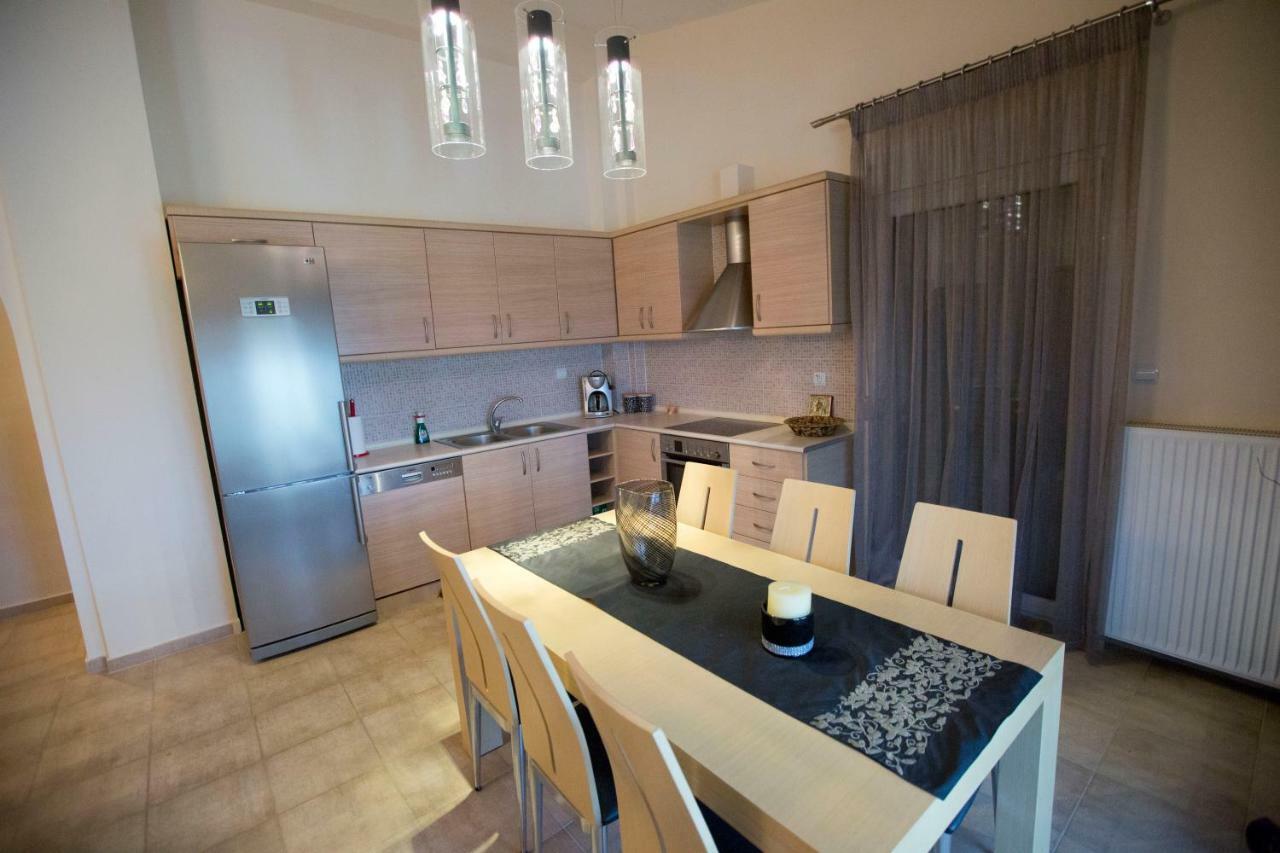 Elena Luxury Apartment Keramoti  Luaran gambar