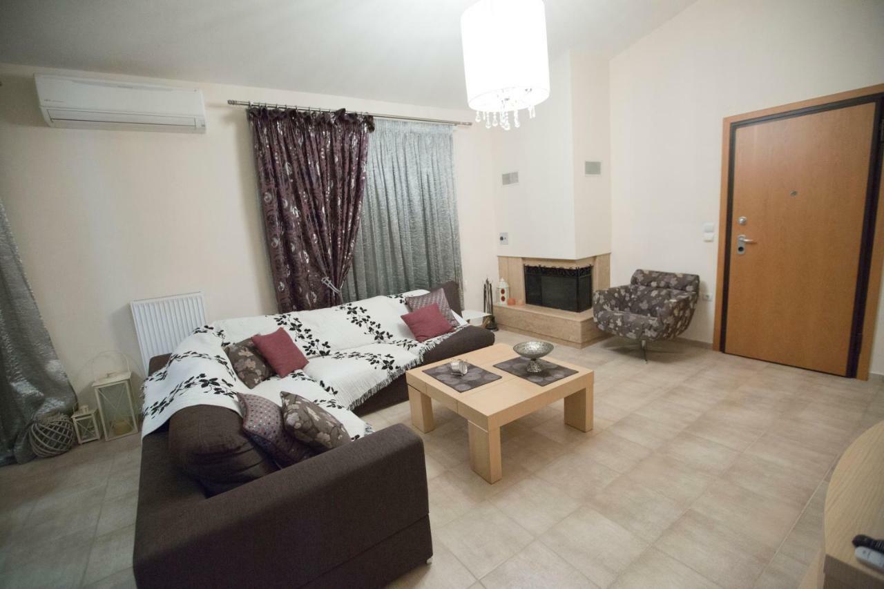 Elena Luxury Apartment Keramoti  Luaran gambar