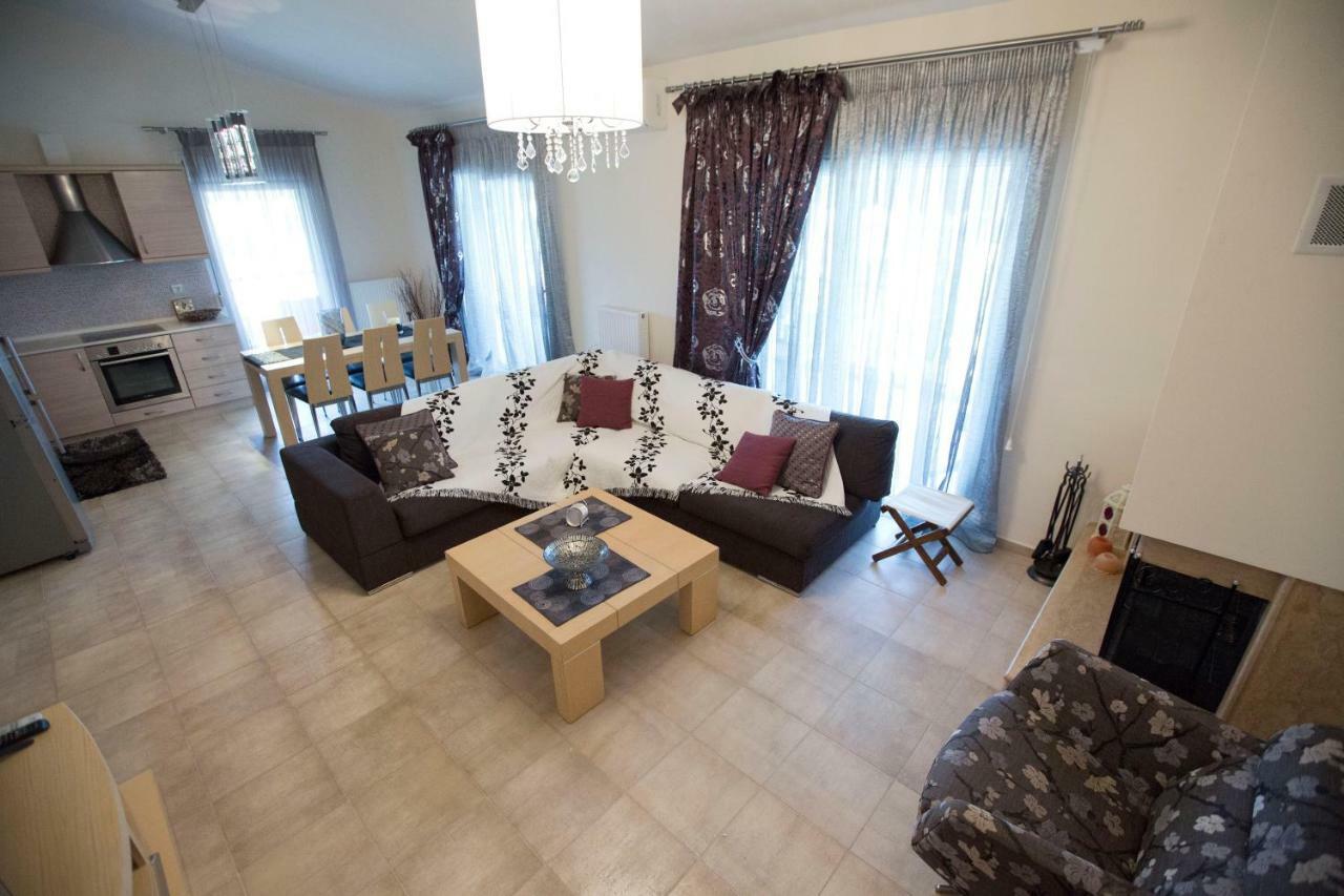 Elena Luxury Apartment Keramoti  Luaran gambar